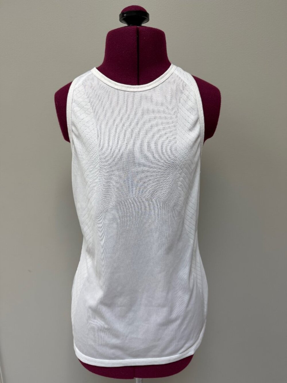 Athleta Sheer White Racerback Tank - Size XS